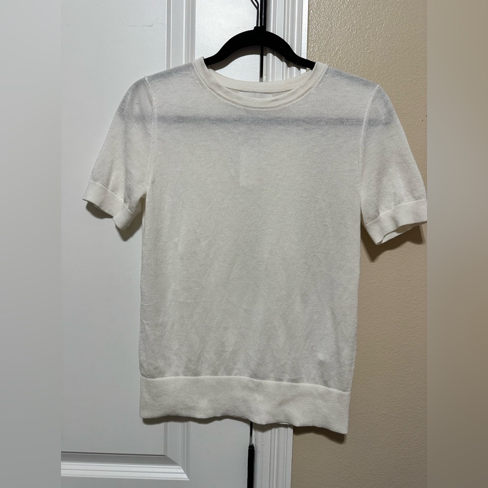 Banana Republic White Top NWT XXS